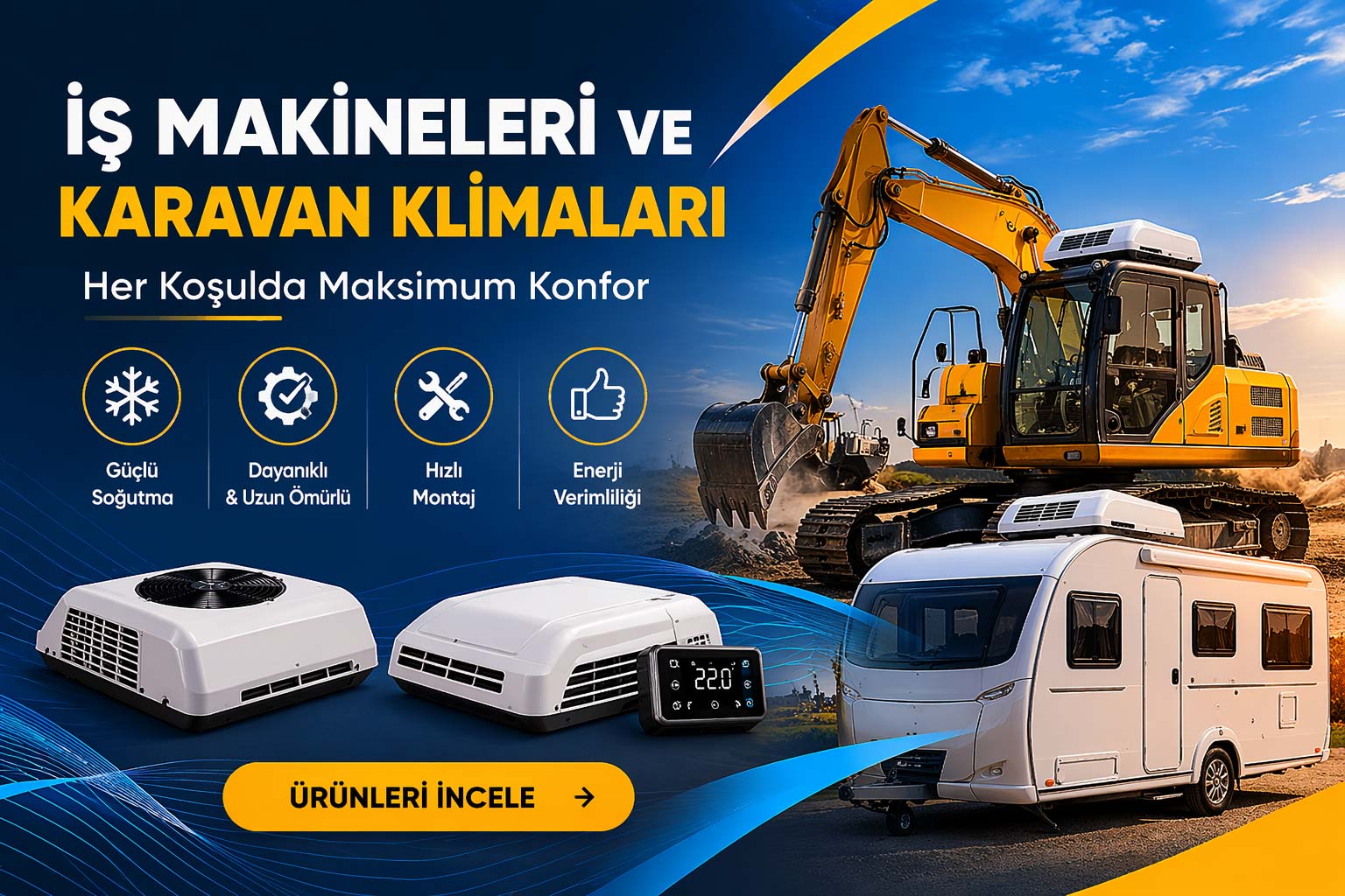 İş Makineleri ve Karavan Klimaları