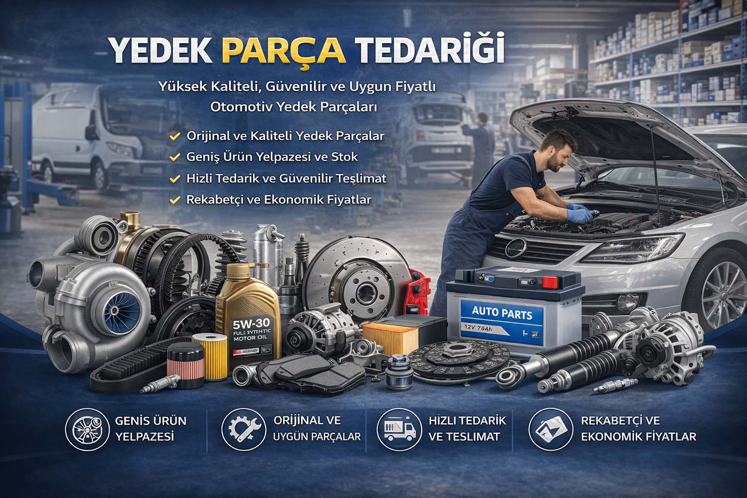 Yedek Parça Tedariği